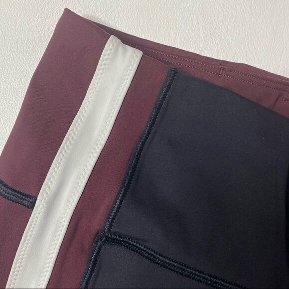 Athleta | Yoga Tri-Color Legging EUC - Picture 3 of 7